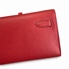 Kelly Cut 31 Clutch Epsom Leather Picture Red