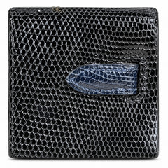 Kelly big ears, black with sapphire blue, original lizard leather, 20cm, completely handmade inside and outside, original hardware, shoulder strap❤️