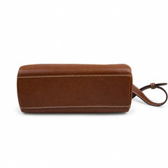 🆕 In stock Kelly Messenger messenger bag for men and women, Fubao leather gold brown gold buckle, imported leather, all-steel hand-waxed thread, the highest cost performance on the Internet. The class