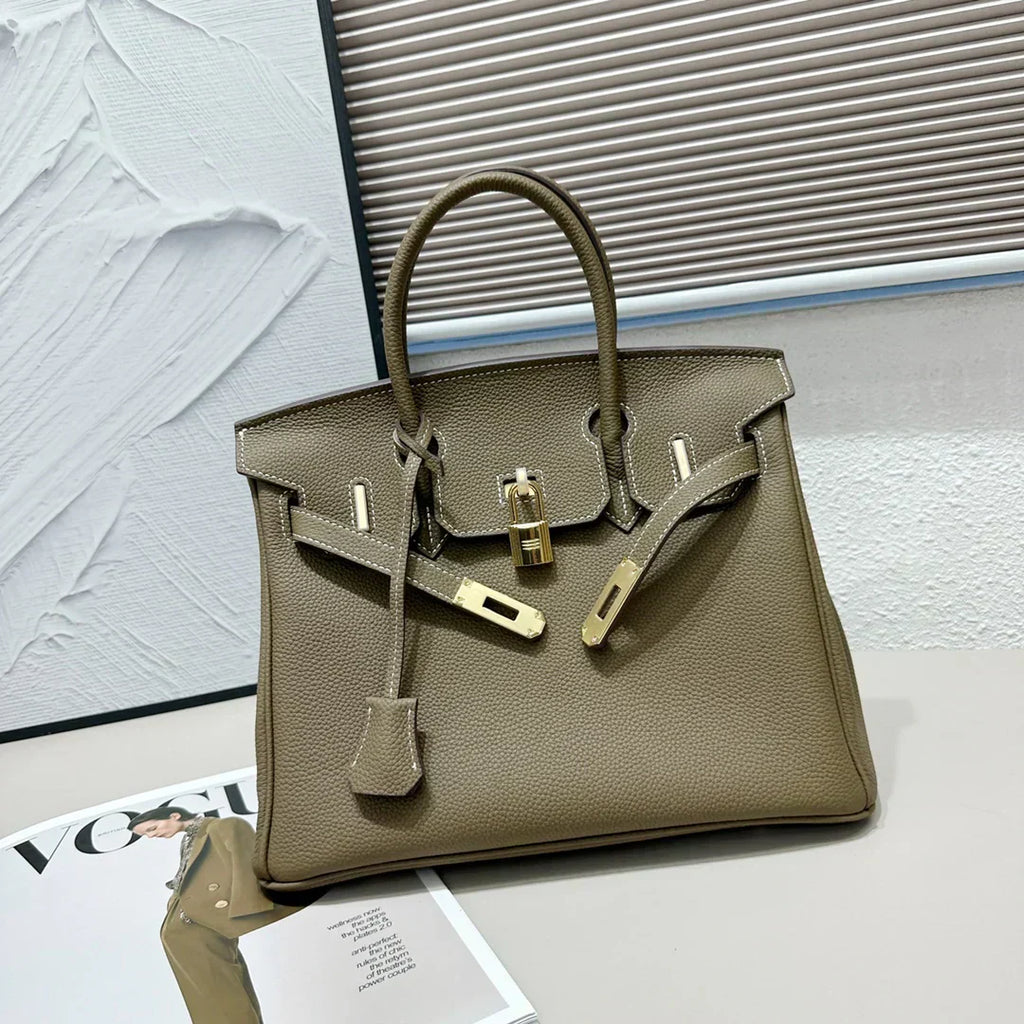 👜Birkin bag made of extremely Togo Birkin 30 Etoupe