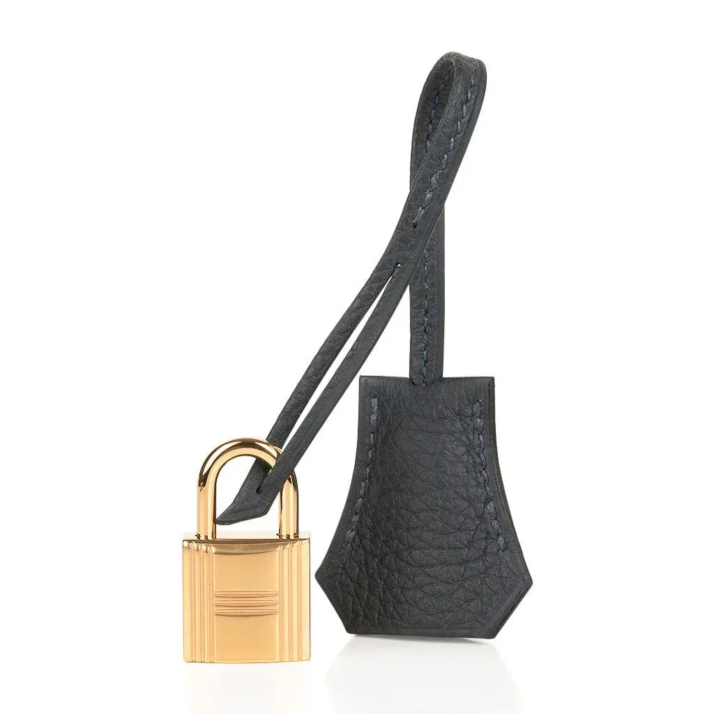 👜Birkin 25 Bag Vert Rousseau Togo Gold Hardware