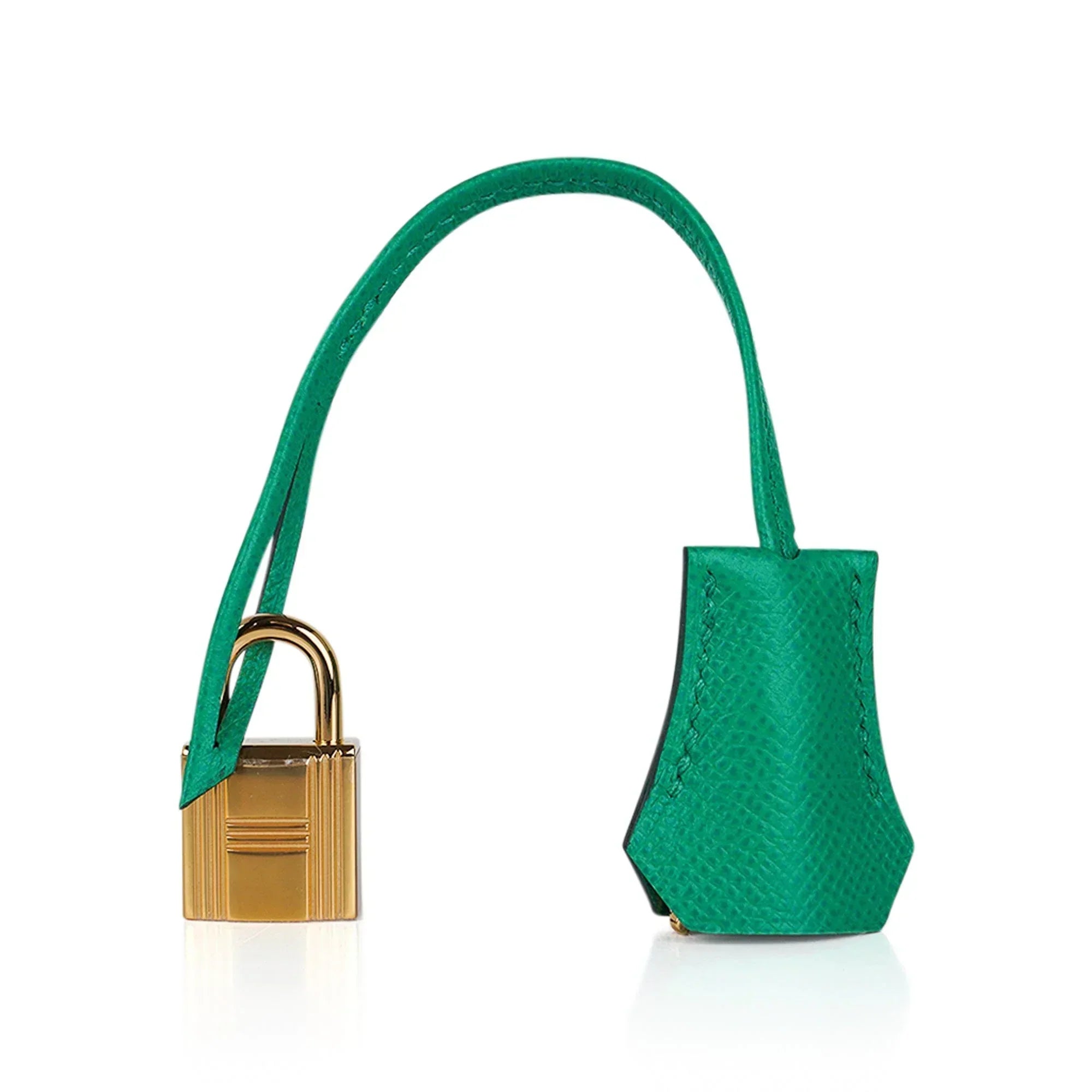 👜Birkin Sellier 25 Bag Vert Jade Epsom Leather with Gold Hardware