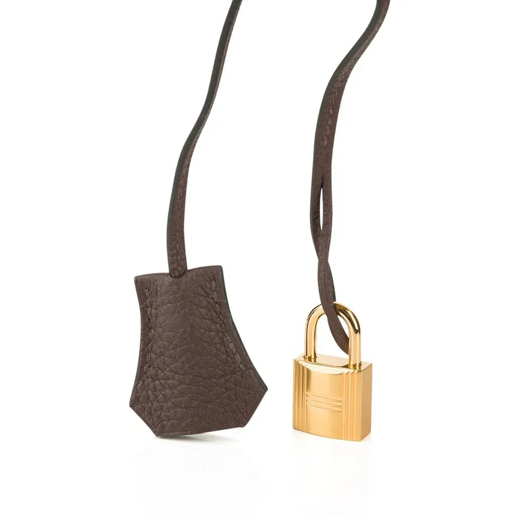 👜Birkin 35 Bag Chocolate Togo Gold Hardware