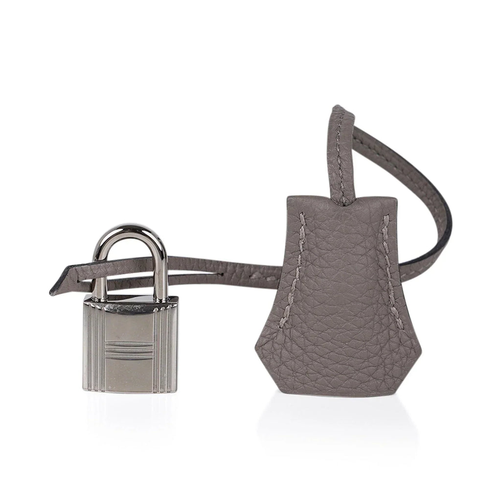 👜Birkin 30 Bag Gris Asphalte Togo Leather with Palladium Hardware