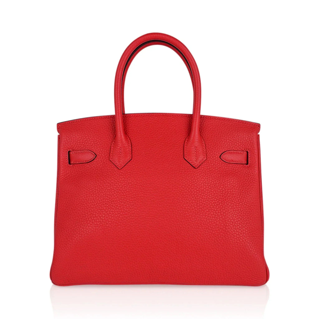 👜Birkin 30 Capucine Bag Togo Leather Gold Hardware