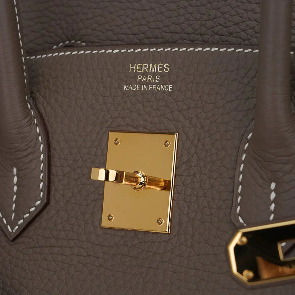 👜Birkin 35 Bag Etoupe Gold Hardware Togo Leather