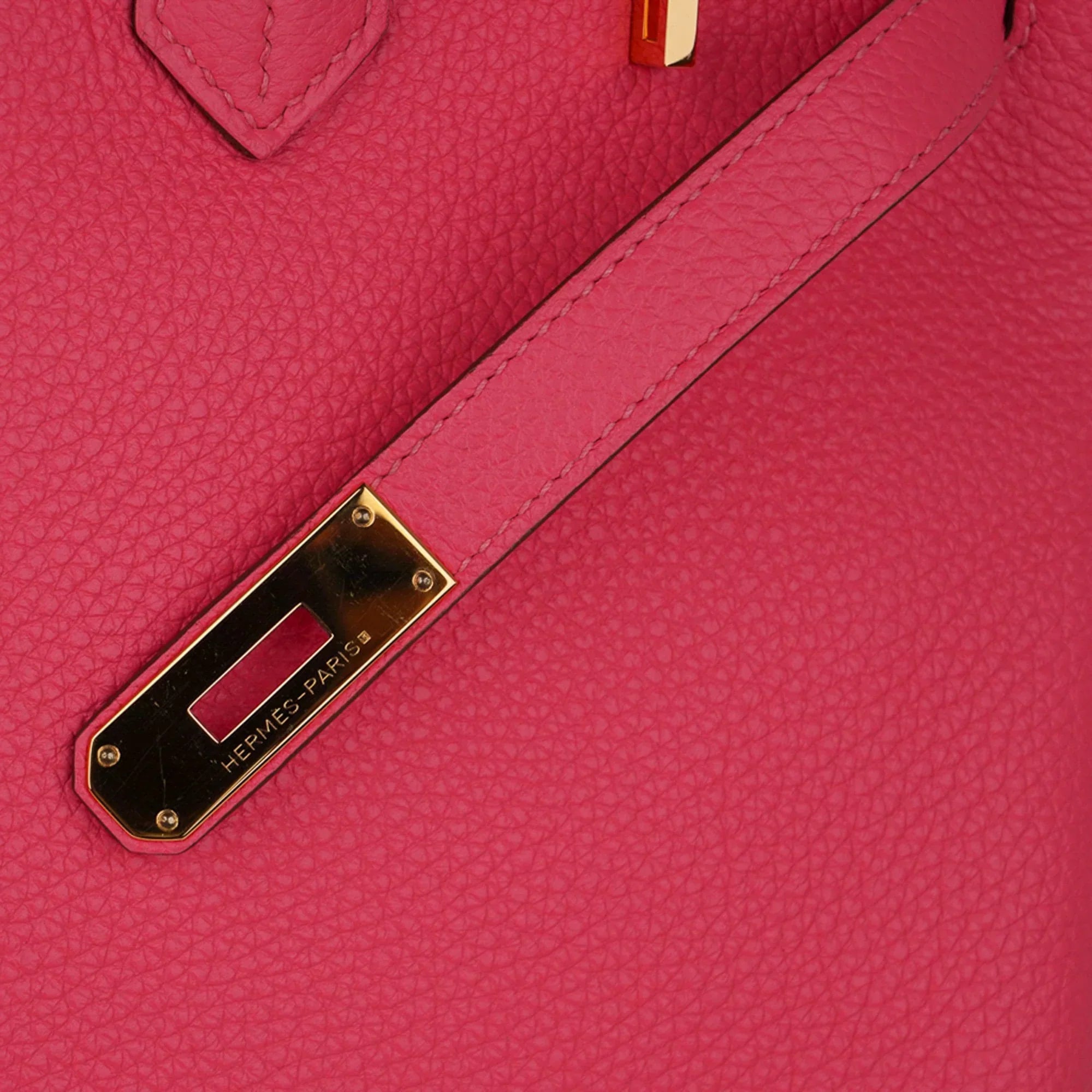 👜Birkin 35 Bag Rose Lipstick Pink Togo Gold Hardware
