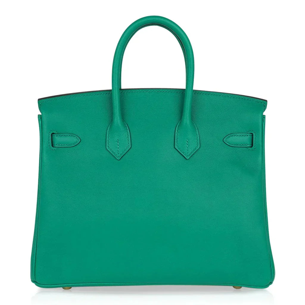 👜Birkin 25 Bag Vert Vertigo Swift Gold Hardware