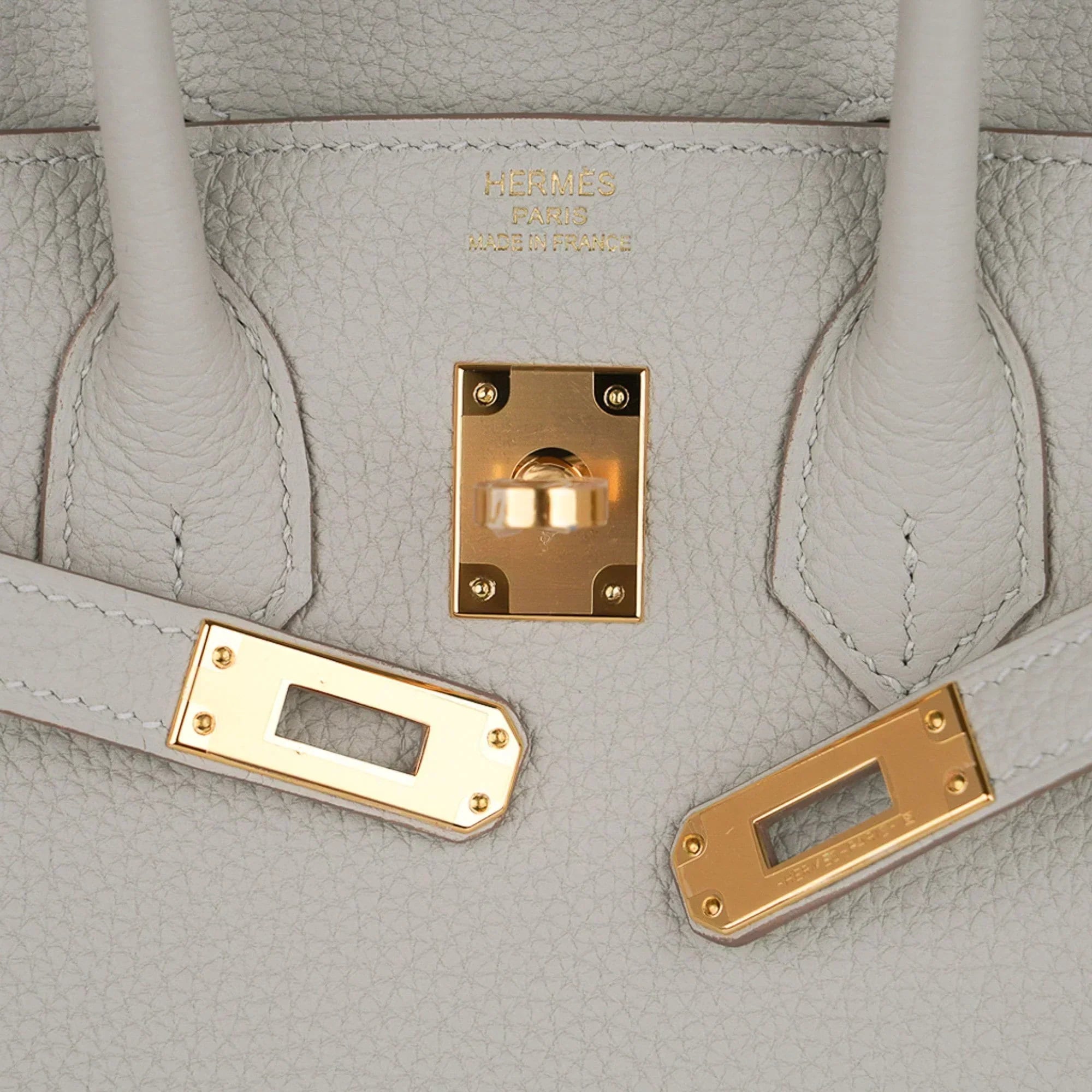 👜Birkin 25 Bag Gris Perle Togo Gold Hardware