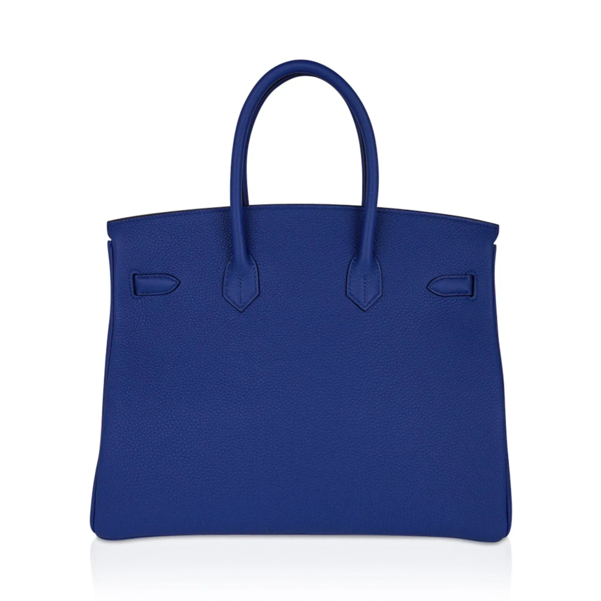 👜Birkin 35 Bag Blue de France Togo Leather with Palladium Hardware