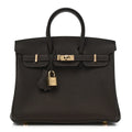 👜Birkin 25 Togo handbag is made of extremely soft calfskin