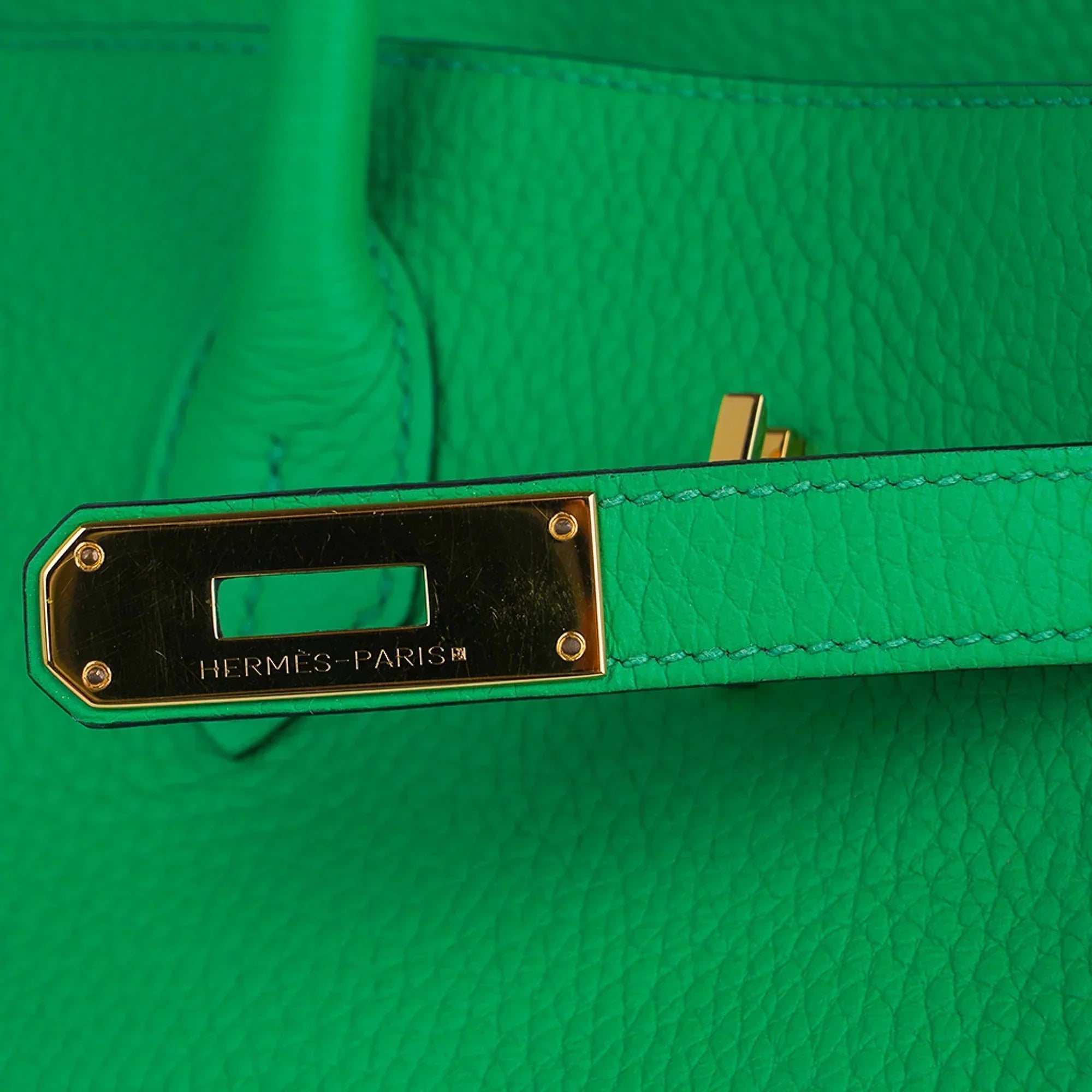 👜Birkin 35 Bag Bamboo Togo Leather with Gold Hardware