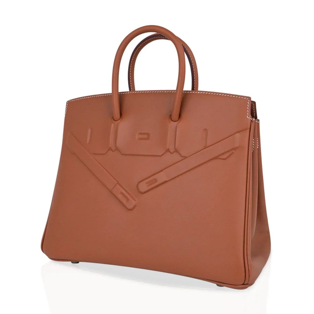 👜Shadow Birkin 25 Bag Gold Evercalf Limited Edition