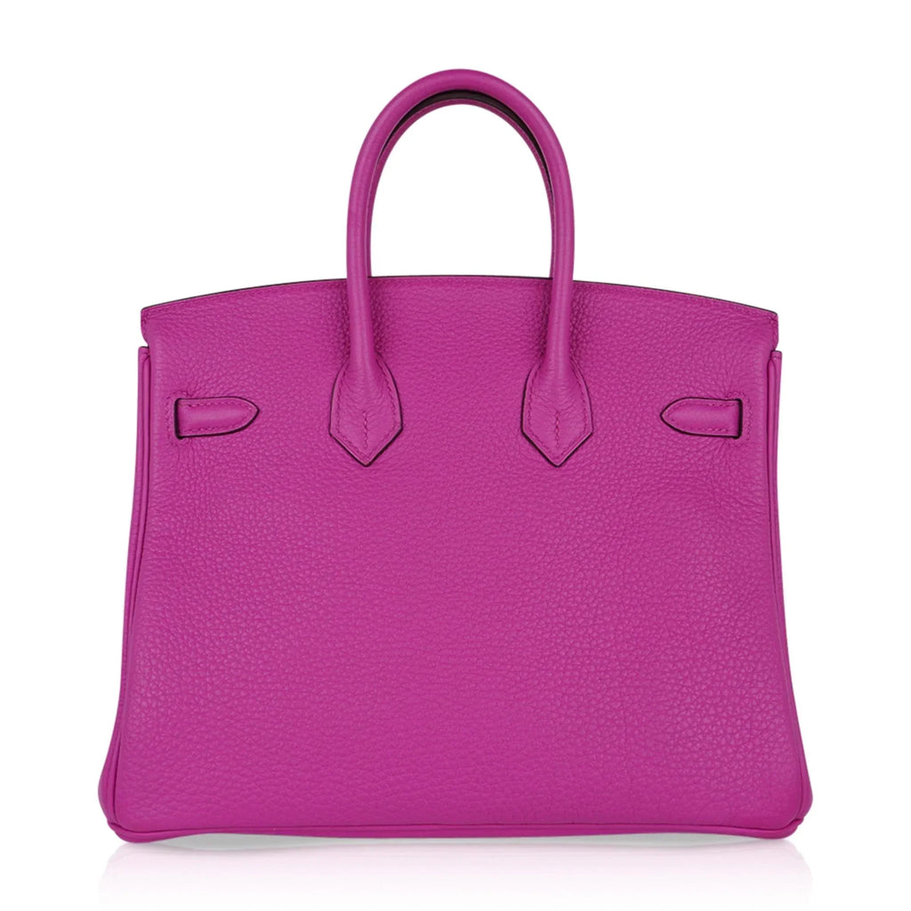 👜Birkin 25 Bag Magnolia Togo Palladium Hardware