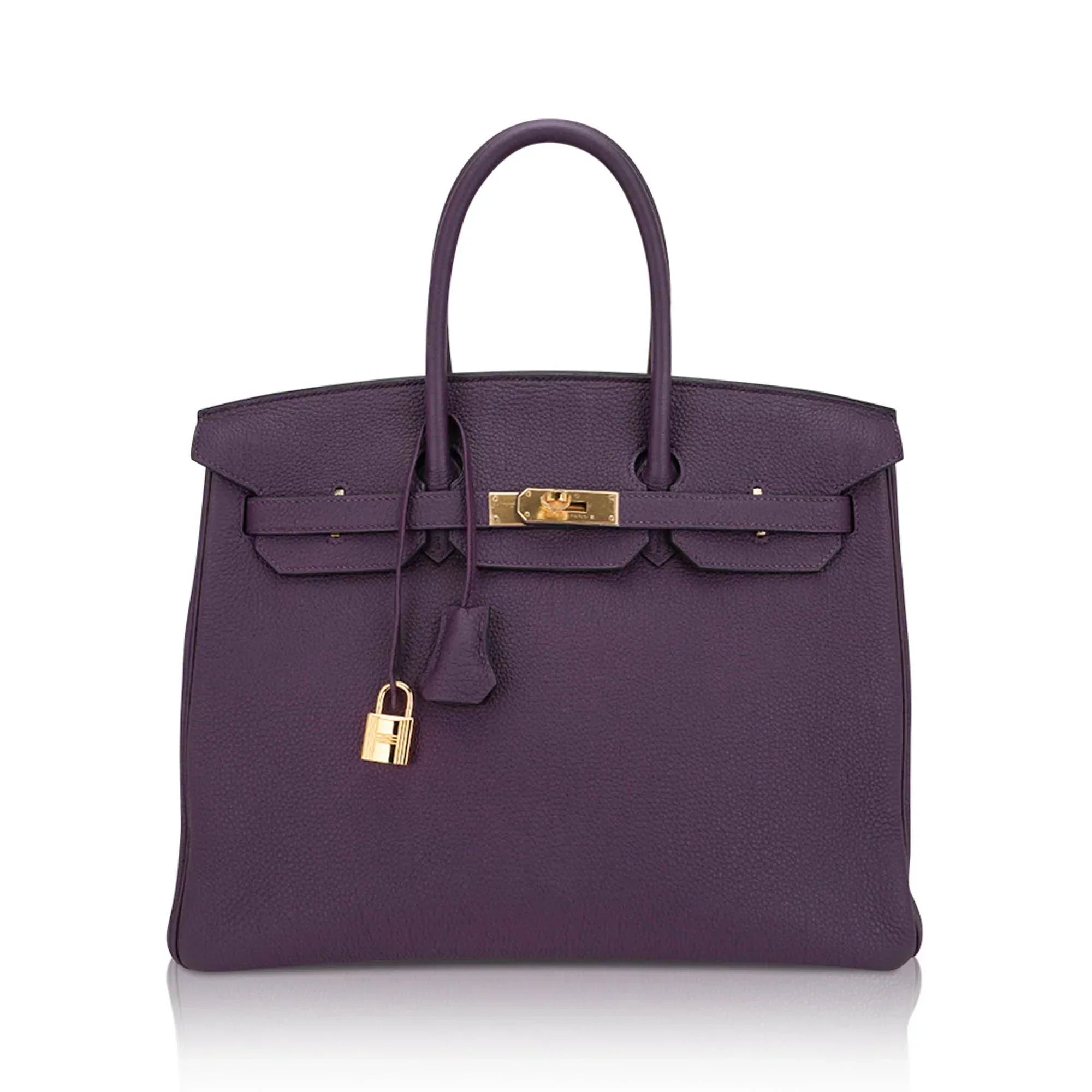 👜Birkin 35 Bag Raisin Togo Leather with Gold Hardware