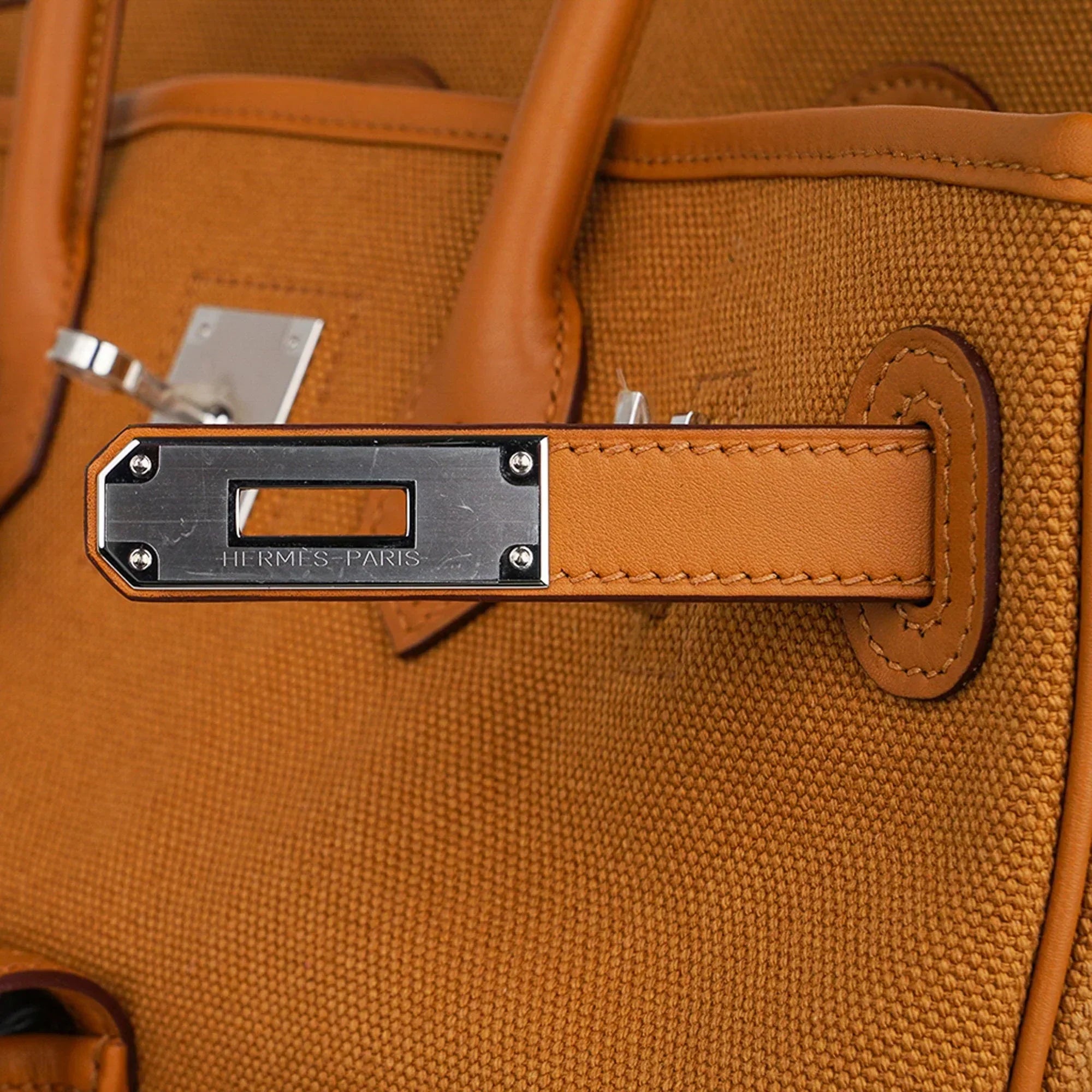 👜Limited Edition Birkin 35 Bag Cargo Sesame Toile Goeland Swift Leather with Palladium Hardware
