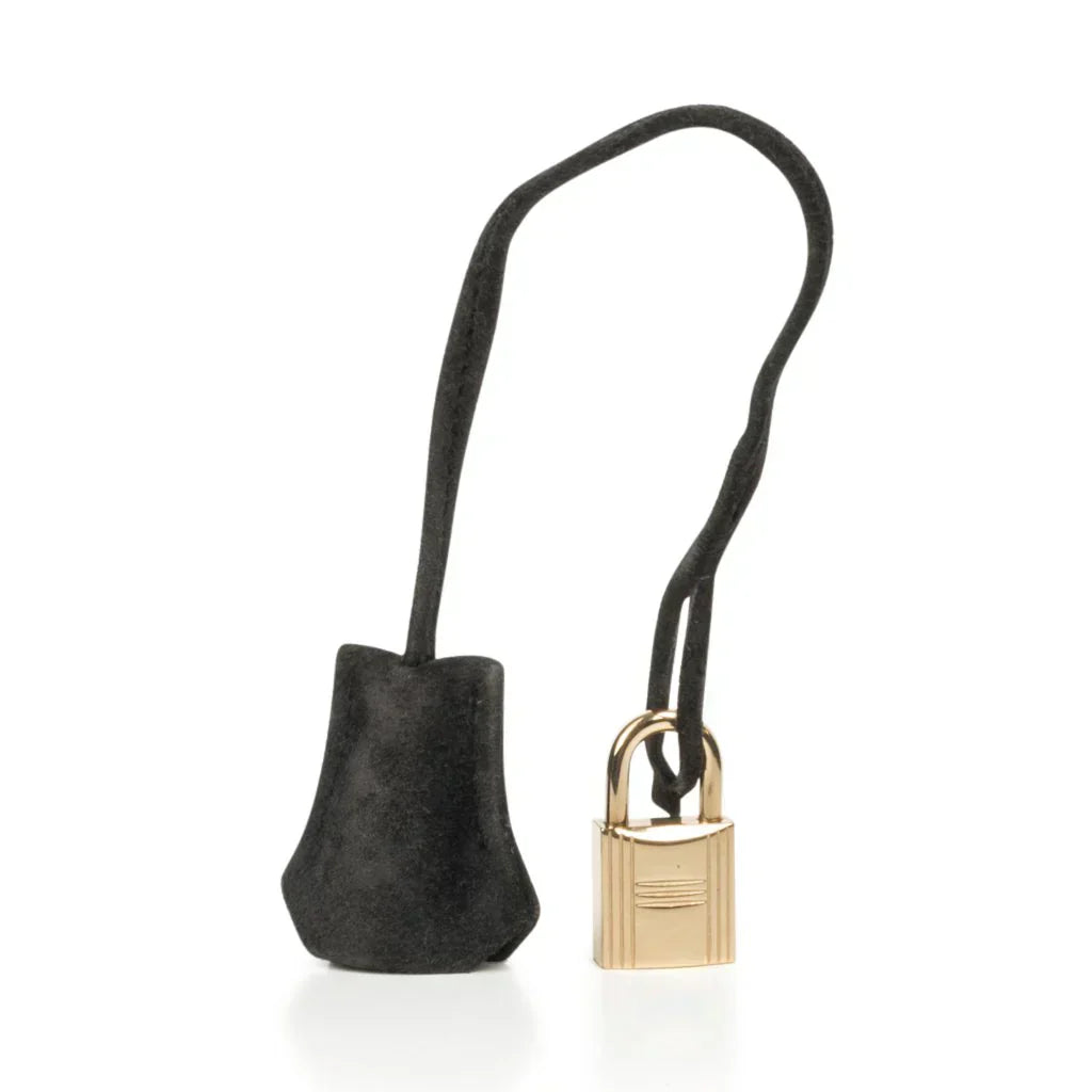 👜Birkin 30 Bag Doblis (Suede) Black Gold Hardware