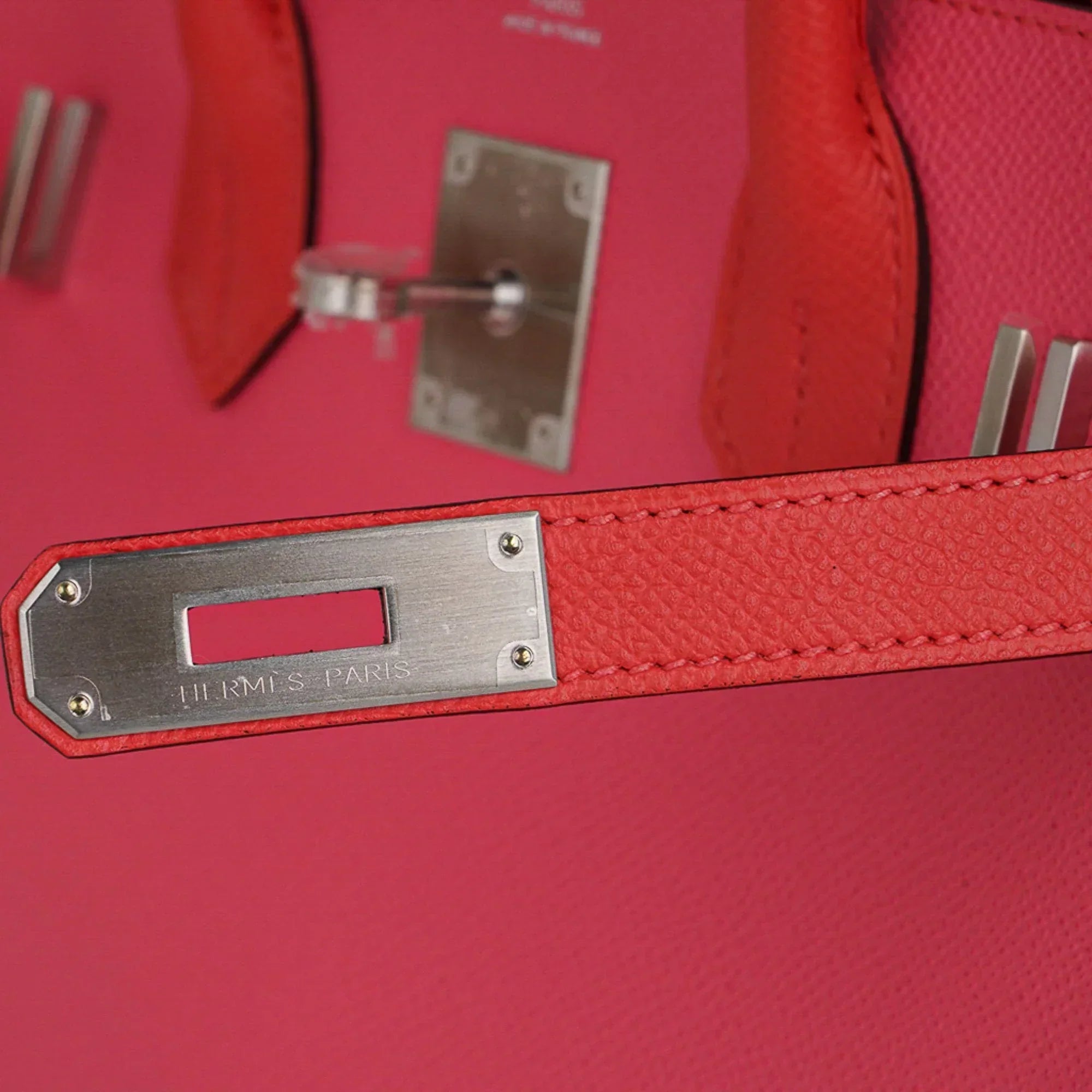 👜Special Order HSS Birkin 30 Bag Rose Azalee & Rose Jaipur Epsom with Brushed Palladium Hardware