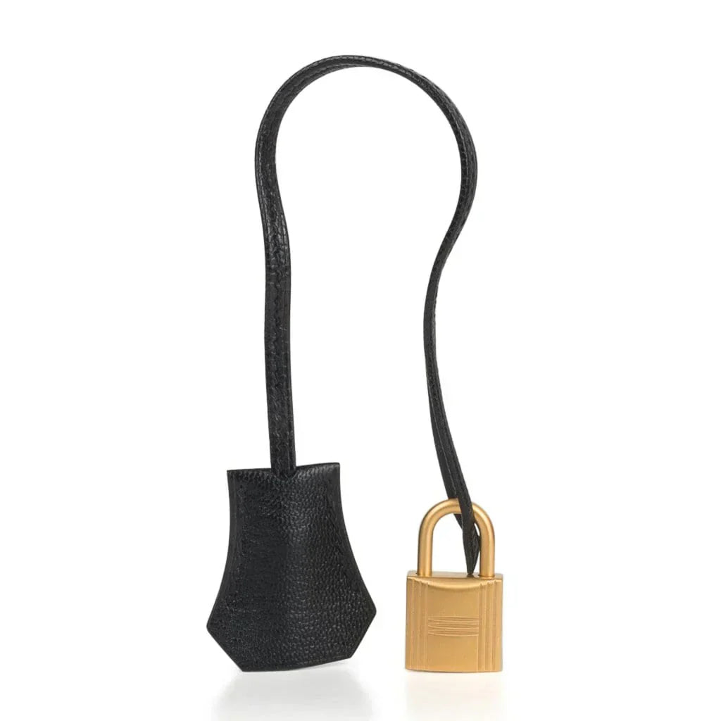 👜Birkin HSS 30 Bag Rouge Casaque and Black Chevre Brushed Gold Hardware