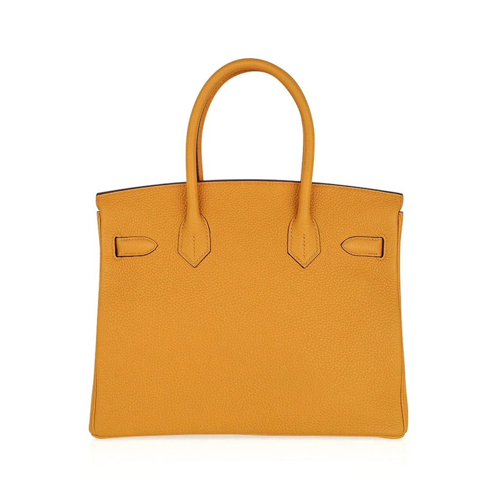 👜Birkin 30 Bag Jaune Ambre Gold Hardware Togo Leather