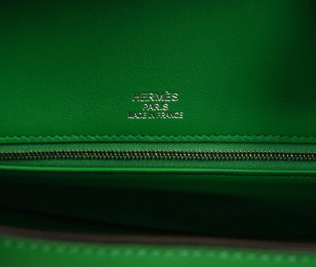 👜Birkin 35 Bag Ghillies Limited Edition Bamboo Palladium Hardware