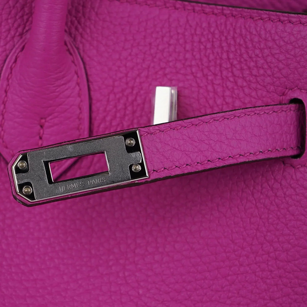 👜Birkin 25 Bag Magnolia Togo Palladium Hardware