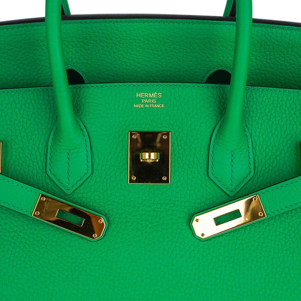 👜Birkin 35 Bag Bamboo Togo Leather with Gold Hardware