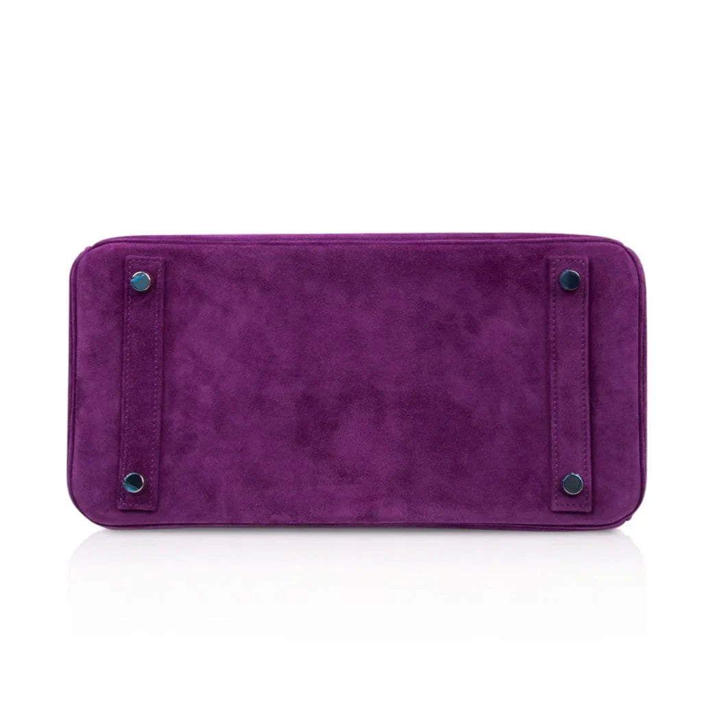 👜Birkin 30 Bag Rare Doblis Violet Palladium Hardware