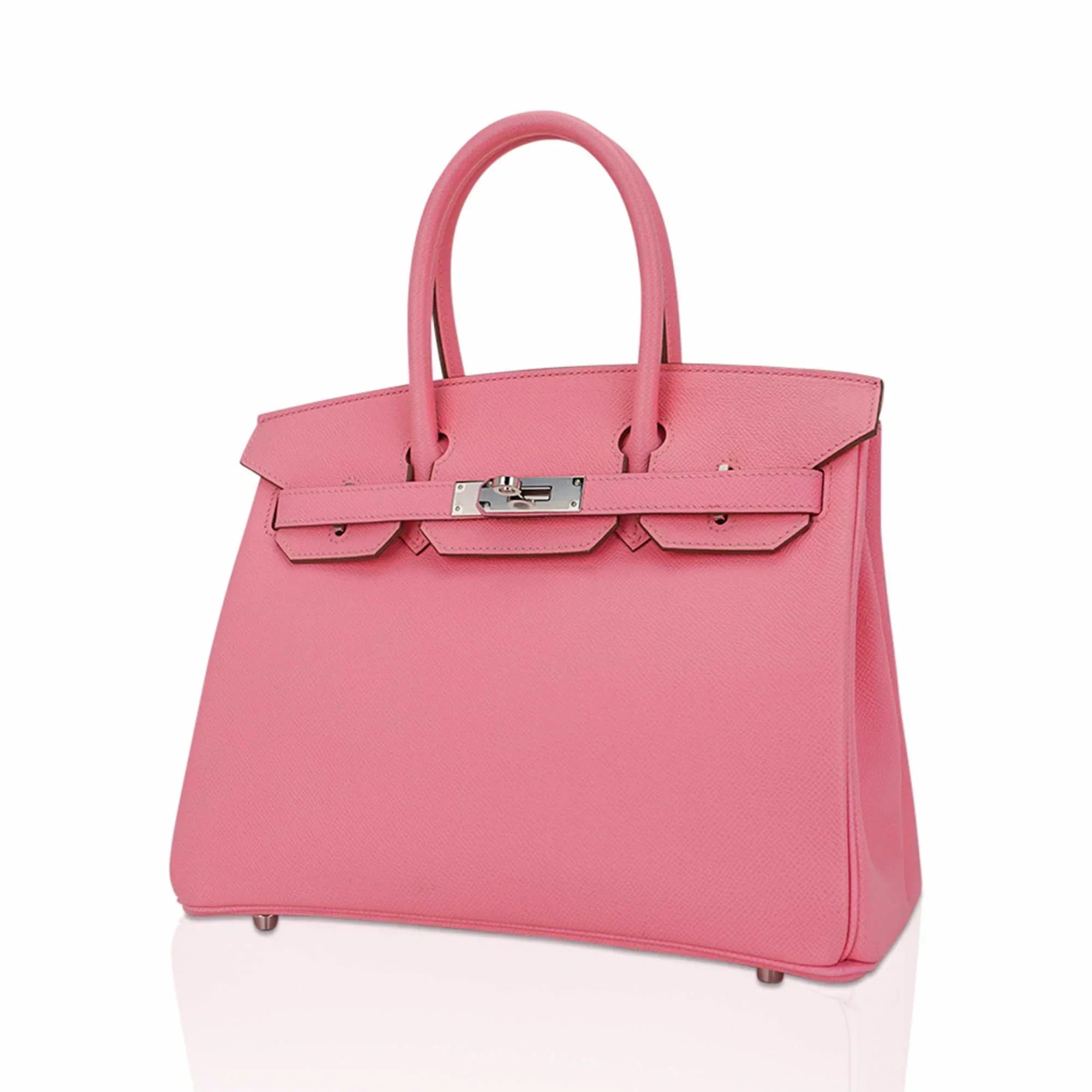 👜Birkin 30 Bag Rose Confetti Epsom Leather with Palladium Hardware