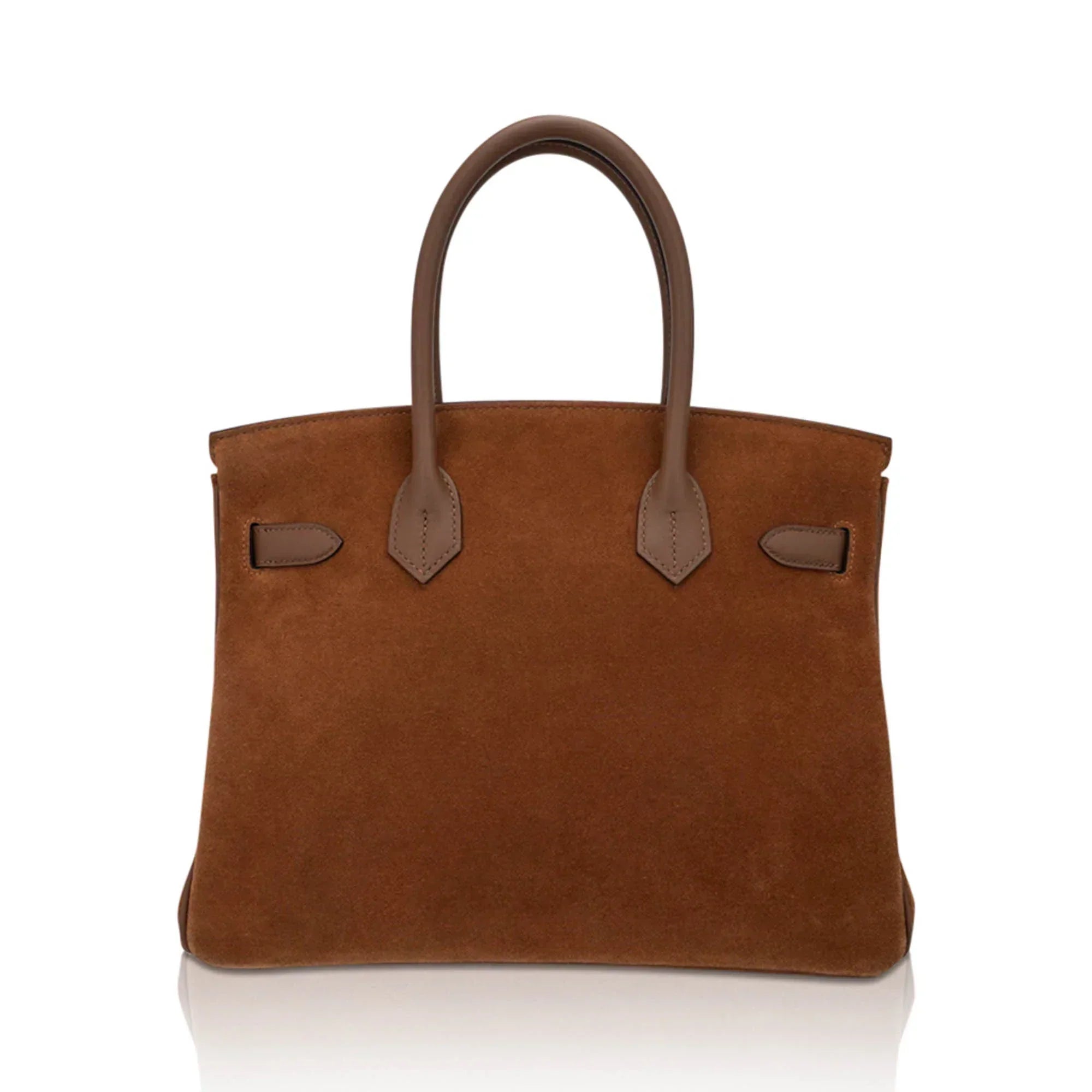 👜Limited Edition Birkin 30 Grizzly Bag Alezan Permabrass Hardware