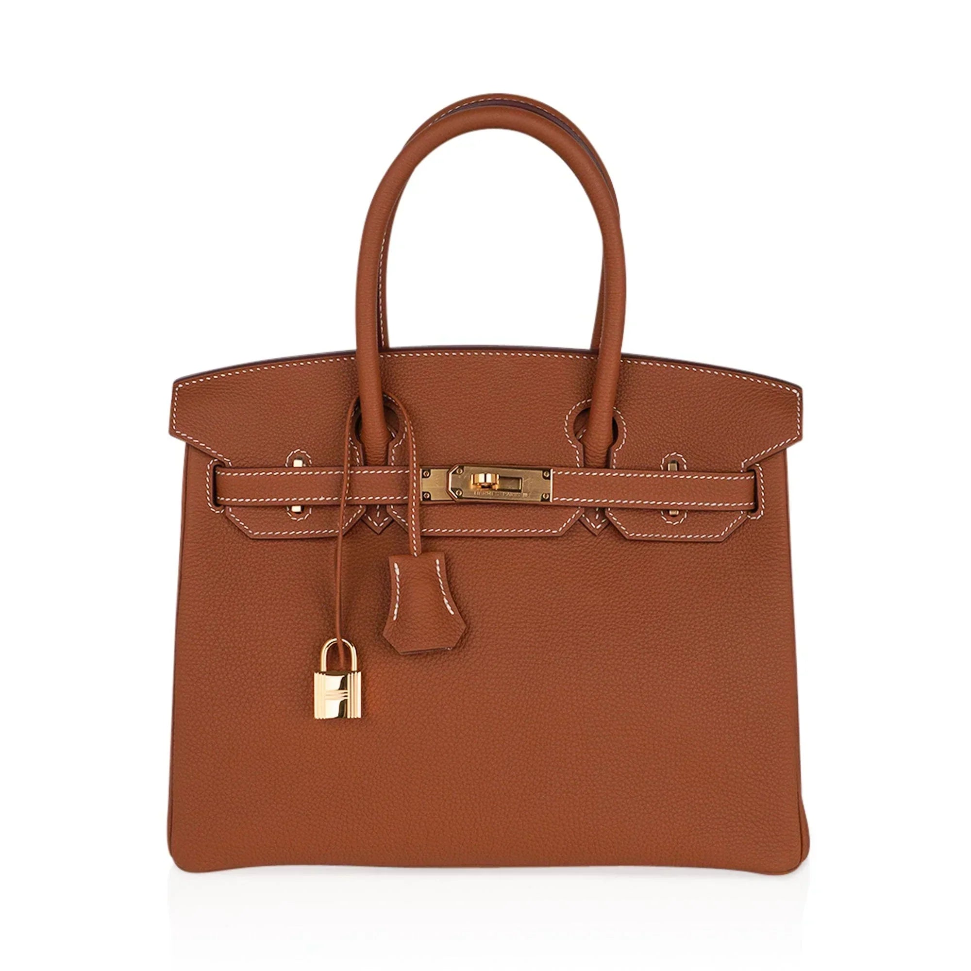 👜Birkin 30 Bag Gold Togo Leather Gold Hardware