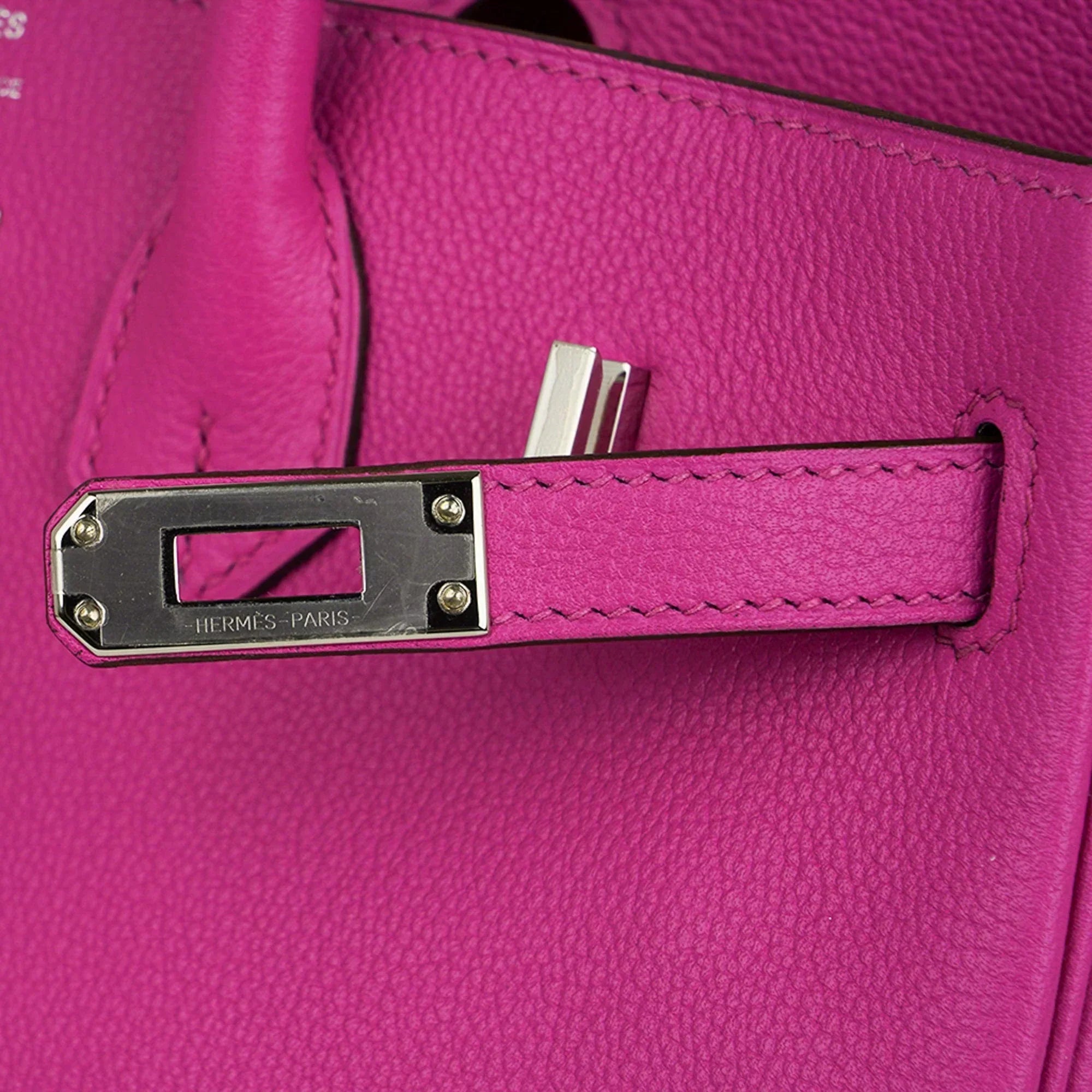 👜Verso Birkin 25 Bag Magnolia Capucine Togo Leather with Palladium Hardware
