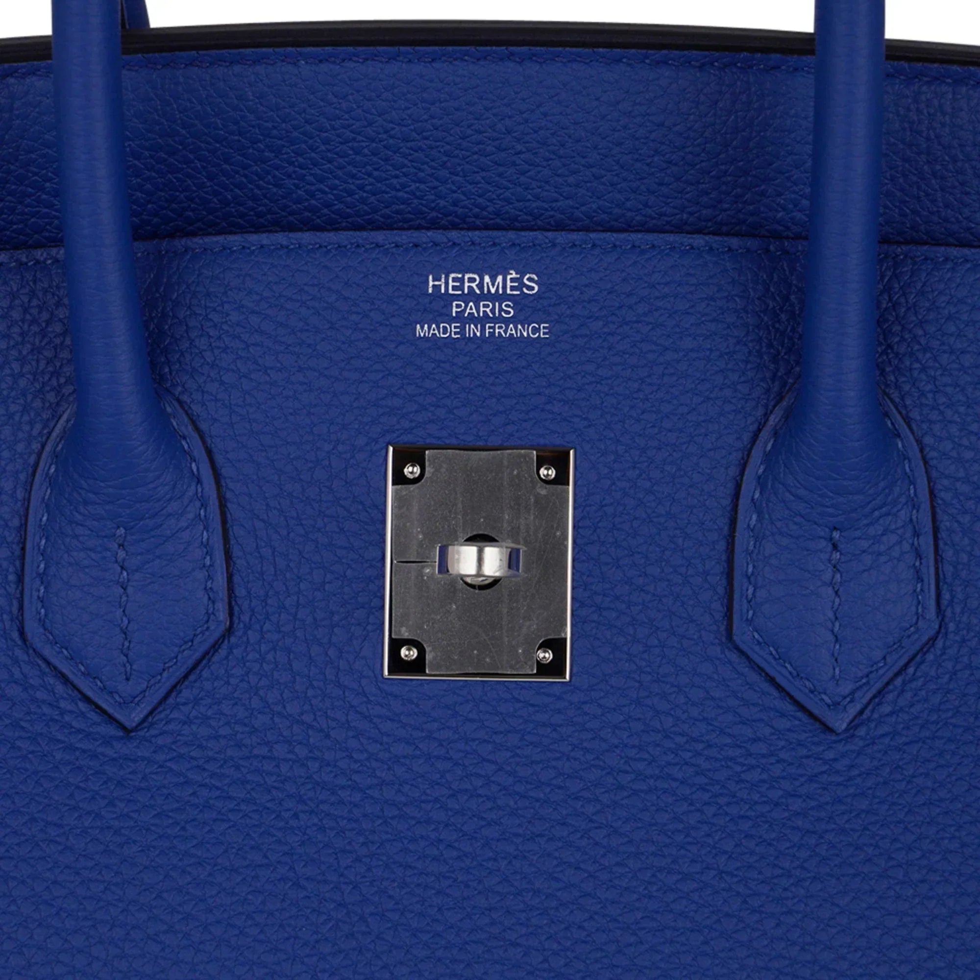 👜Birkin 35 Bag Blue de France Togo Leather with Palladium Hardware