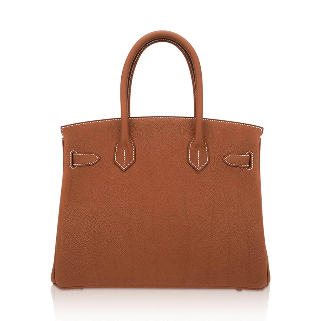 👜Birkin 30 Bag Barenia Faubourg Leather with Gold Hardware