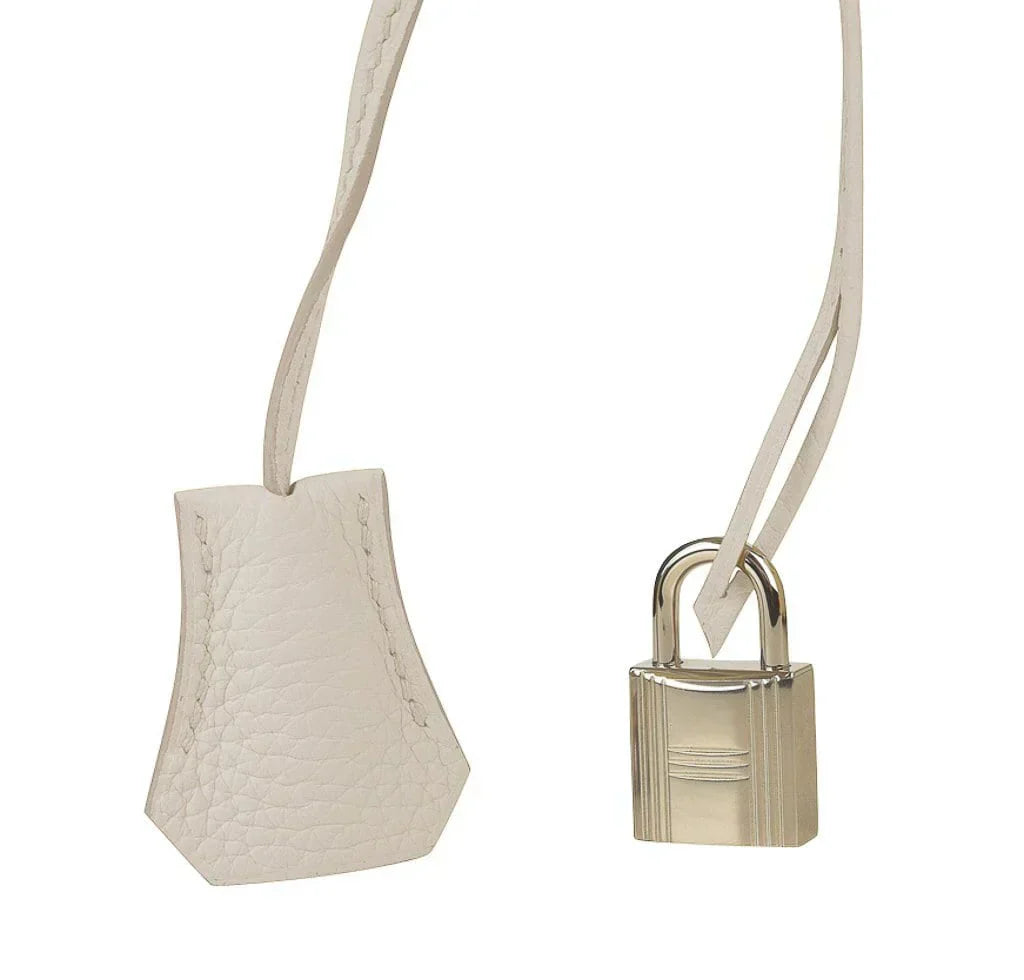 👜Birkin 35 Bag Beton Clemence Palladium Hardware