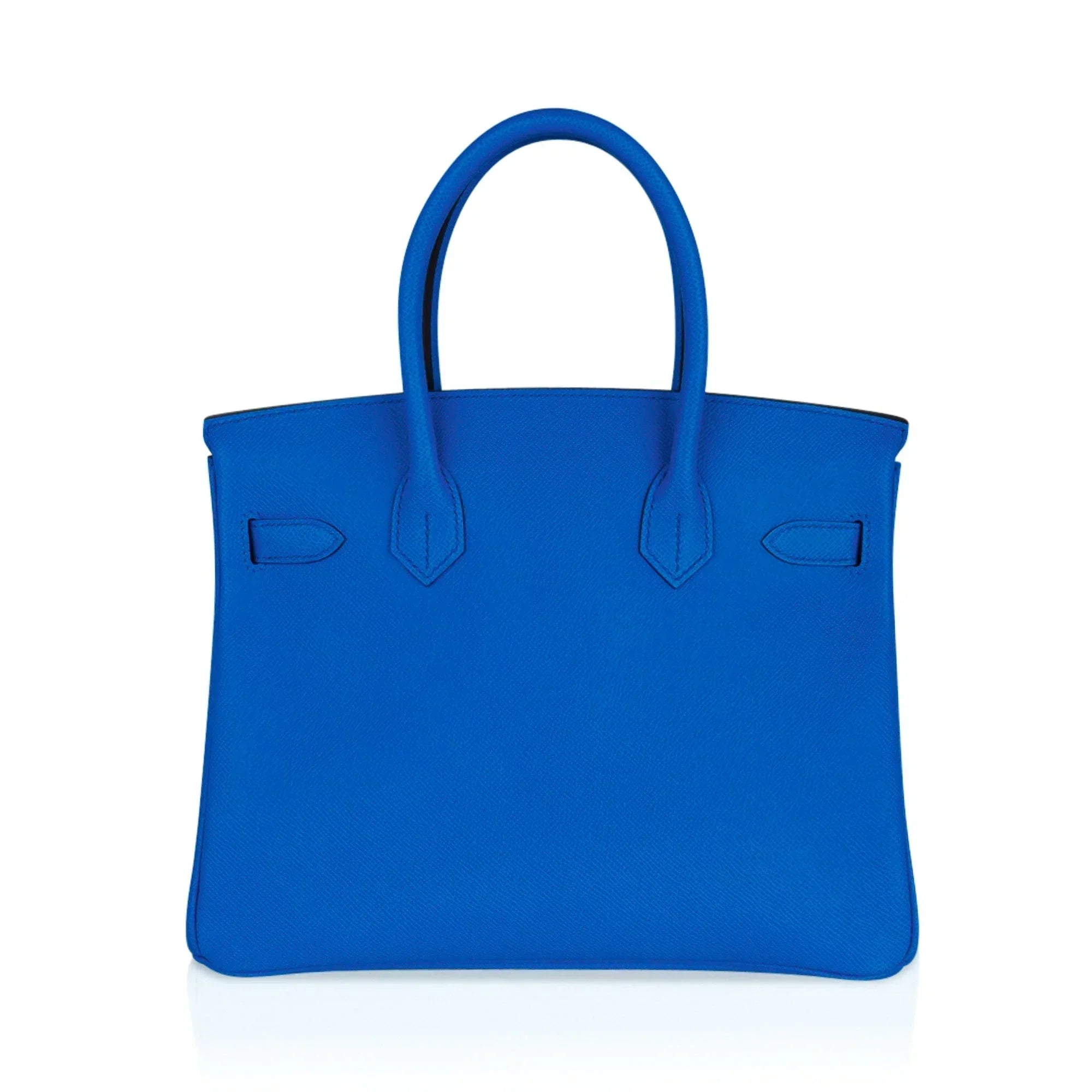 👜Birkin 30 Bag Bleu Frida Epsom Gold Hardware New w/ Box