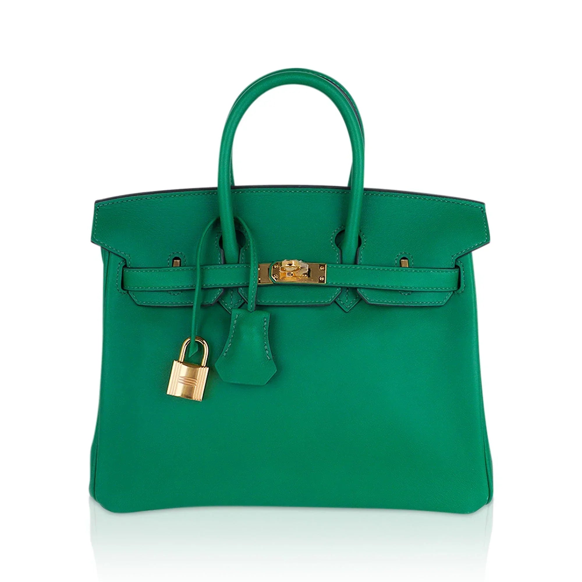 👜Birkin 25 Bag in Cactus Swift Leather with Gold Hardware