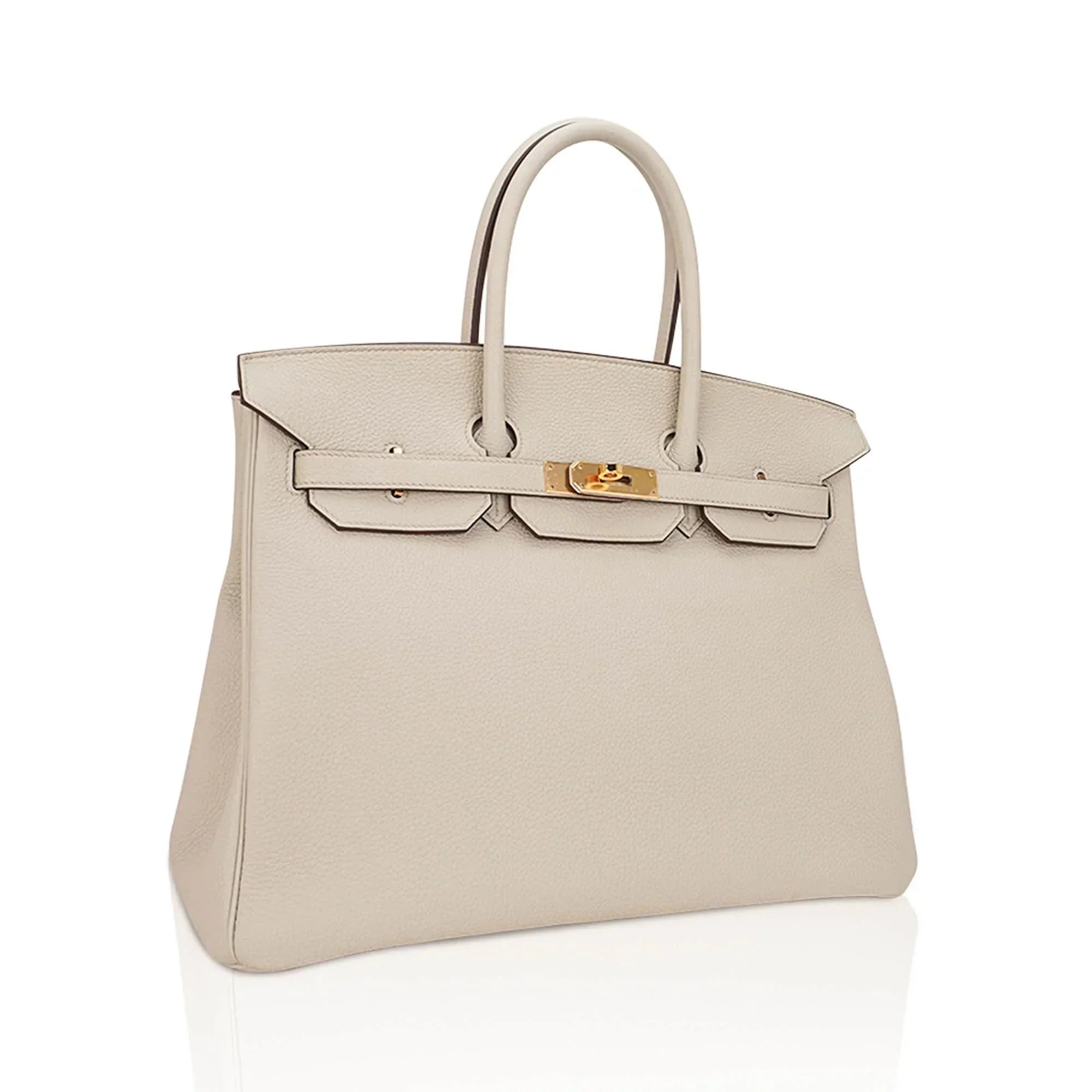 👜HSS Birkin 35 Trench and Corail Togo Leather Special Order Bag