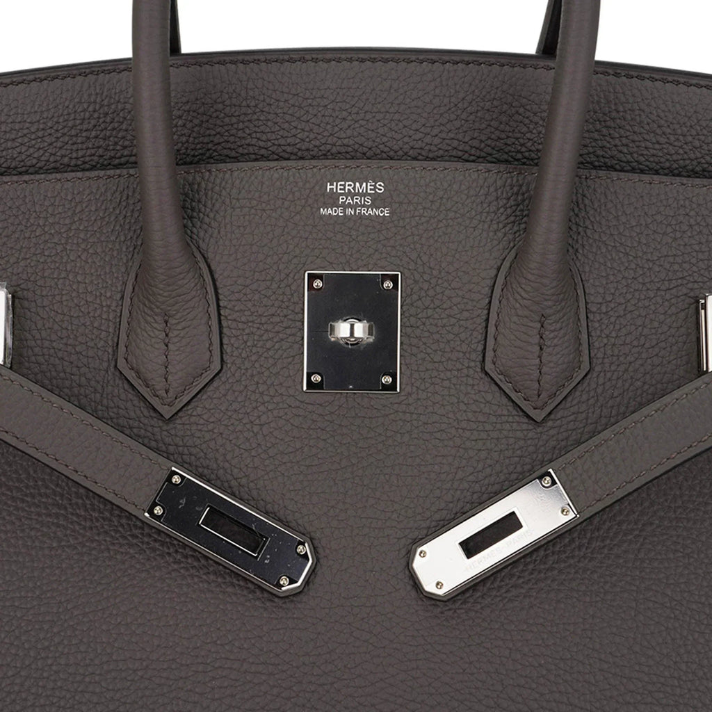 👜Birkin 35 Bag Etain Togo Leather with Palladium Hardware