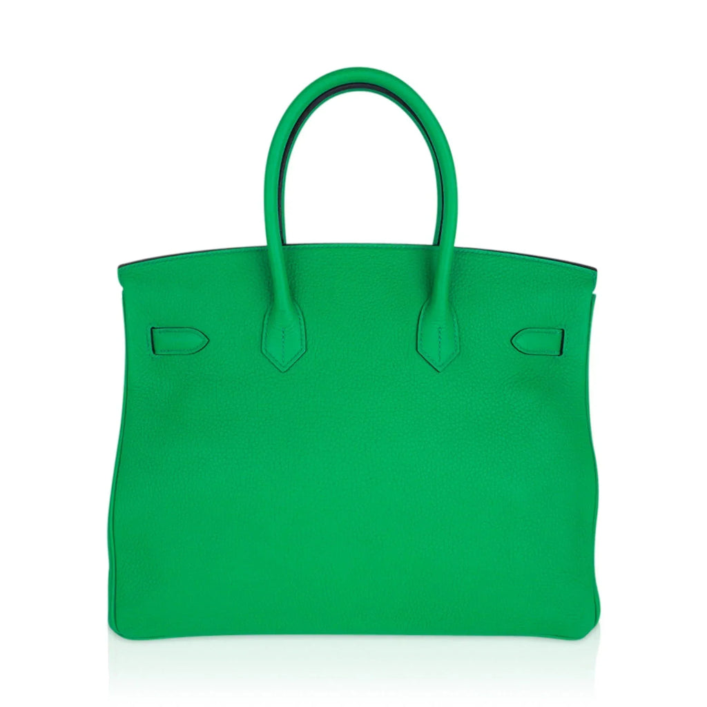 👜Birkin 35 Bag Bamboo Togo Leather with Gold Hardware