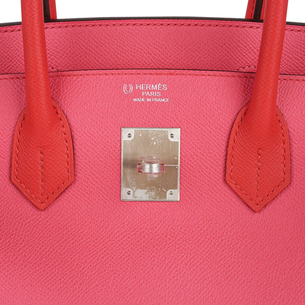 👜Special Order HSS Birkin 30 Bag Rose Azalee & Rose Jaipur Epsom with Brushed Palladium Hardware
