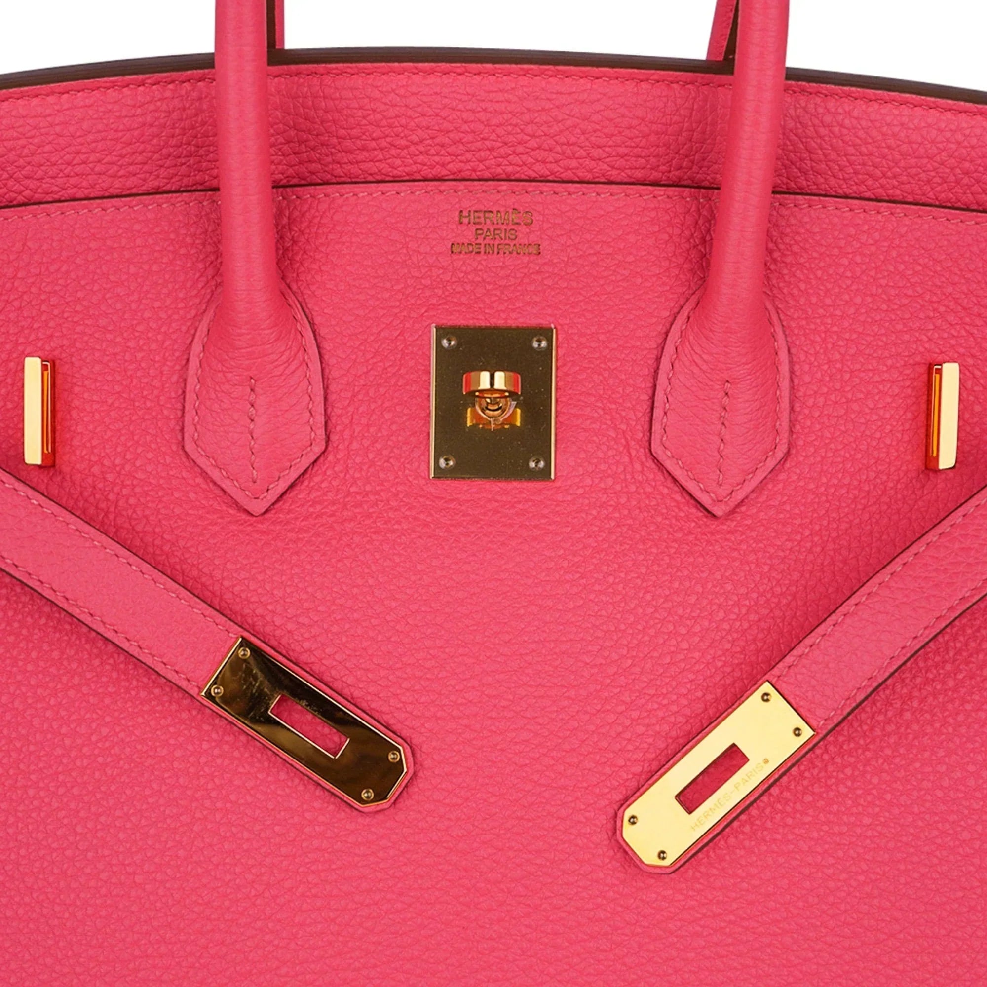 👜Birkin 35 Bag Rose Lipstick Pink Togo Gold Hardware