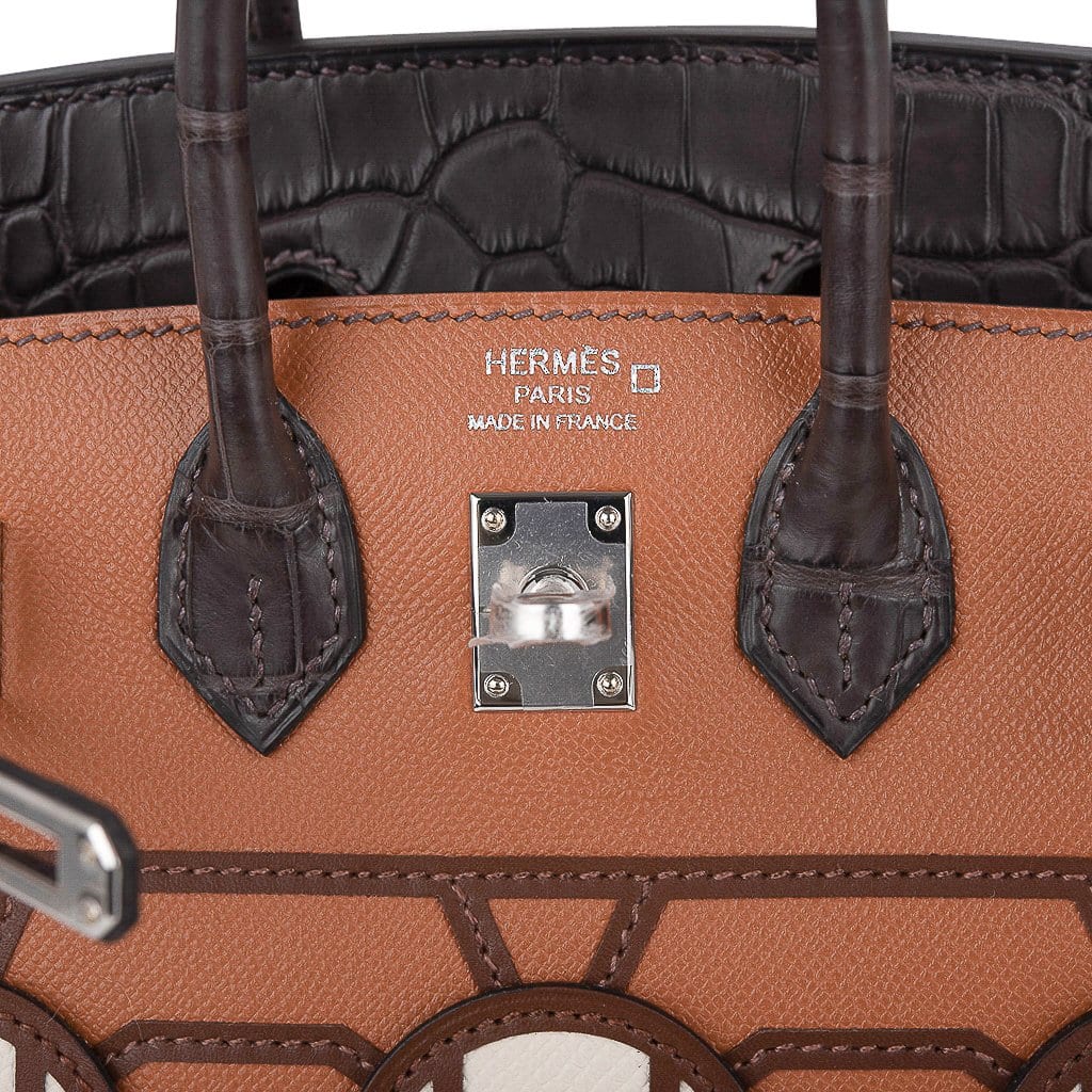 👜Birkin 20 Sellier Limited Edition Faubourg Bag with Palladium Hardware