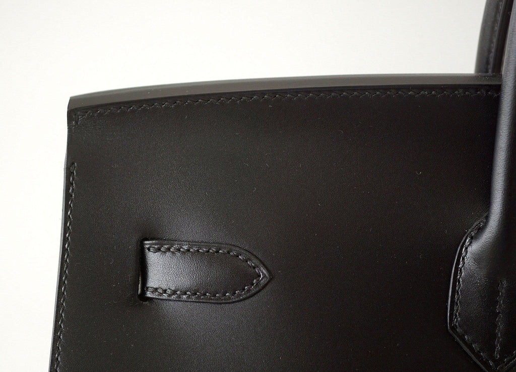 👜Birkin 40 Bag Sellier Black Vache Hunter/ Veau Evercalf Limited Edition