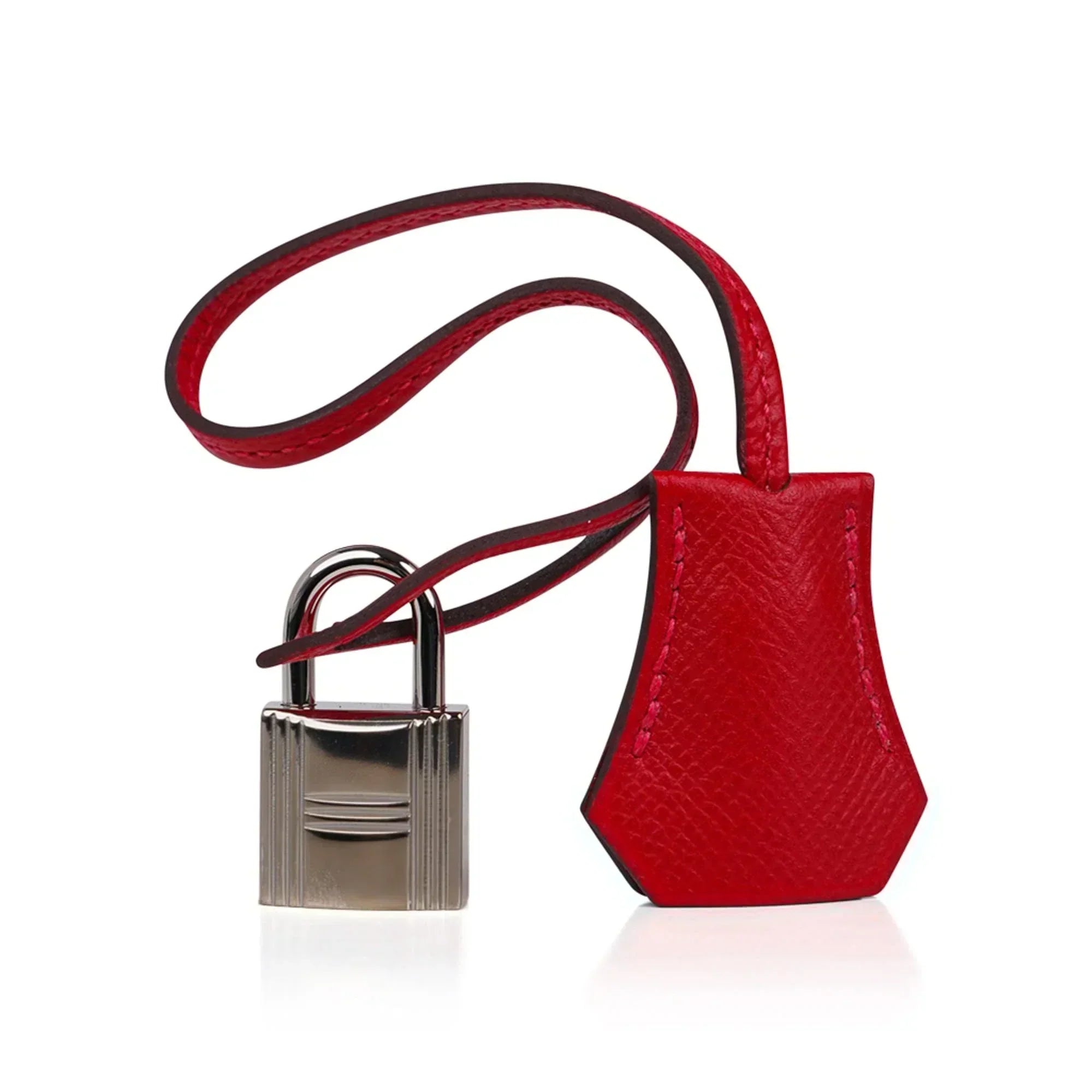 👜Birkin 30 Bag Rouge Casaque Epsom Leather with Palladium Hardware