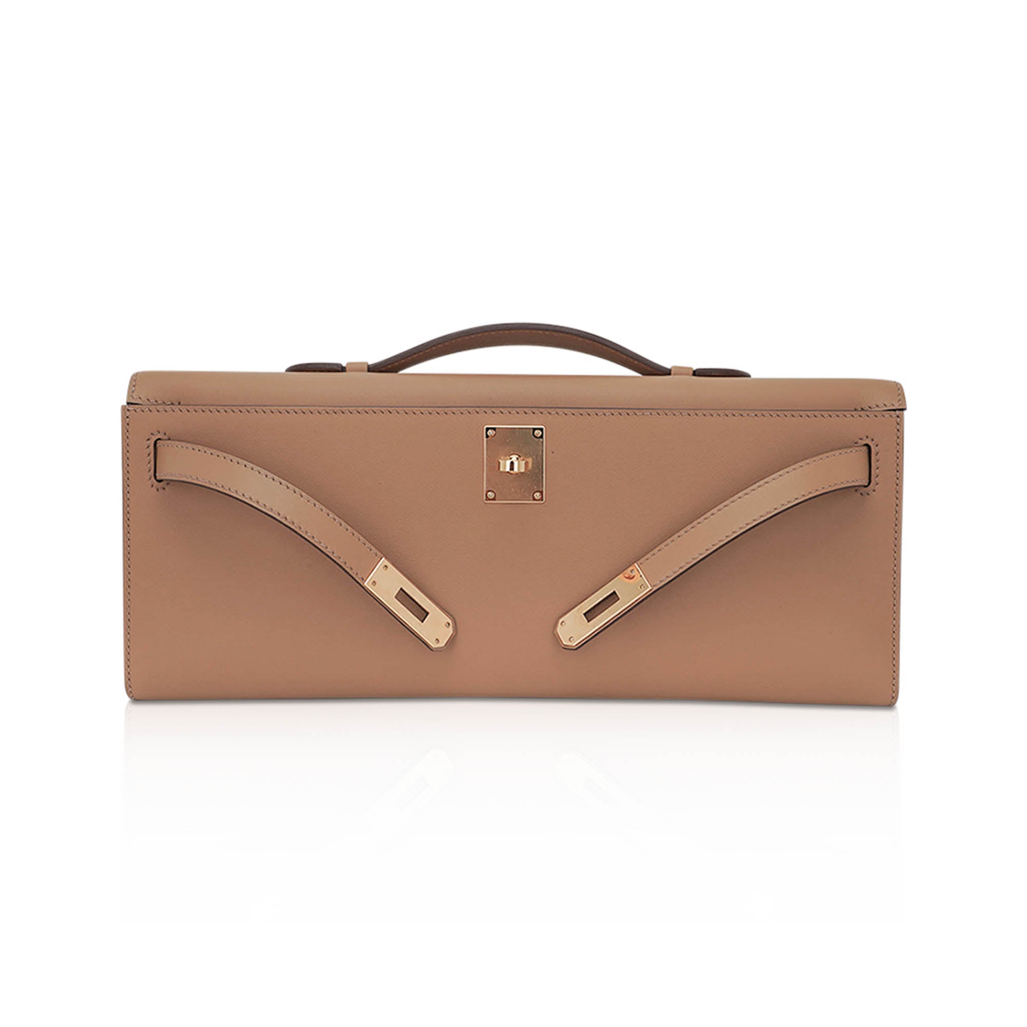 👜Limited Edition Kelly Cut Bag Biscuit with Gold Hardware