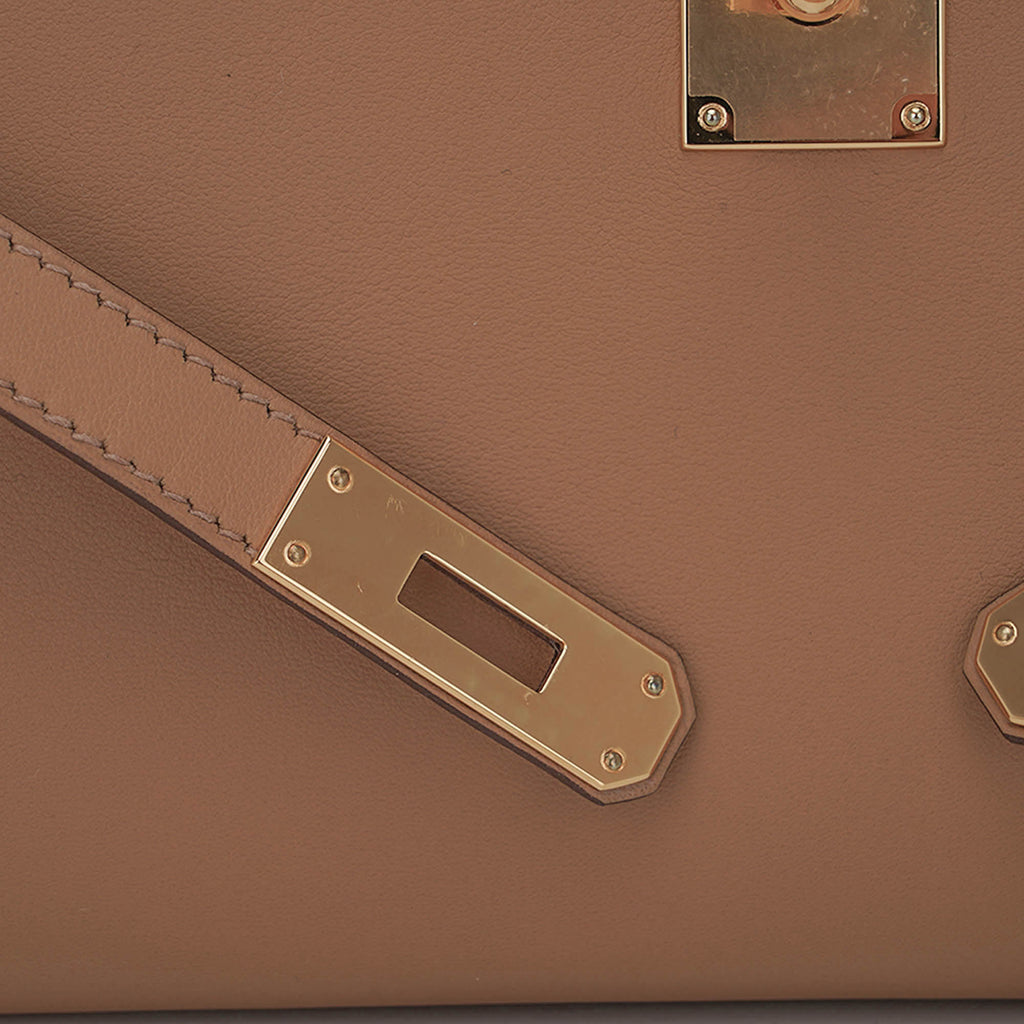 👜Limited Edition Kelly Cut Bag Biscuit with Gold Hardware