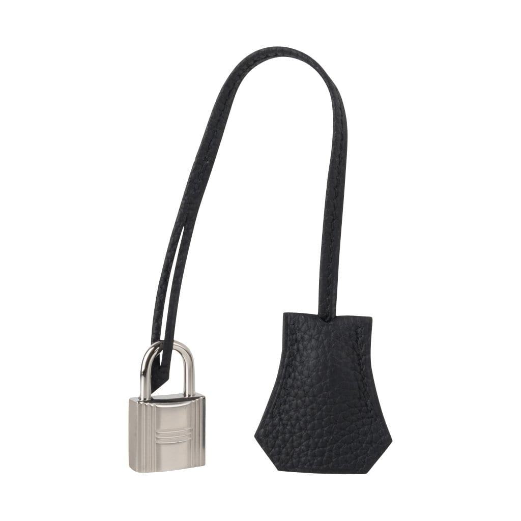 👜Kelly 25 Bag Black Togo Palladium Hardware (Retourne)