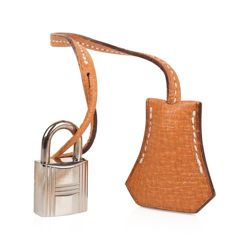 👜Kelly 28 Bag Gold Peau Porc Leather with Palladium Hardware