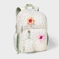 Floral-print children's 17-inch backpack